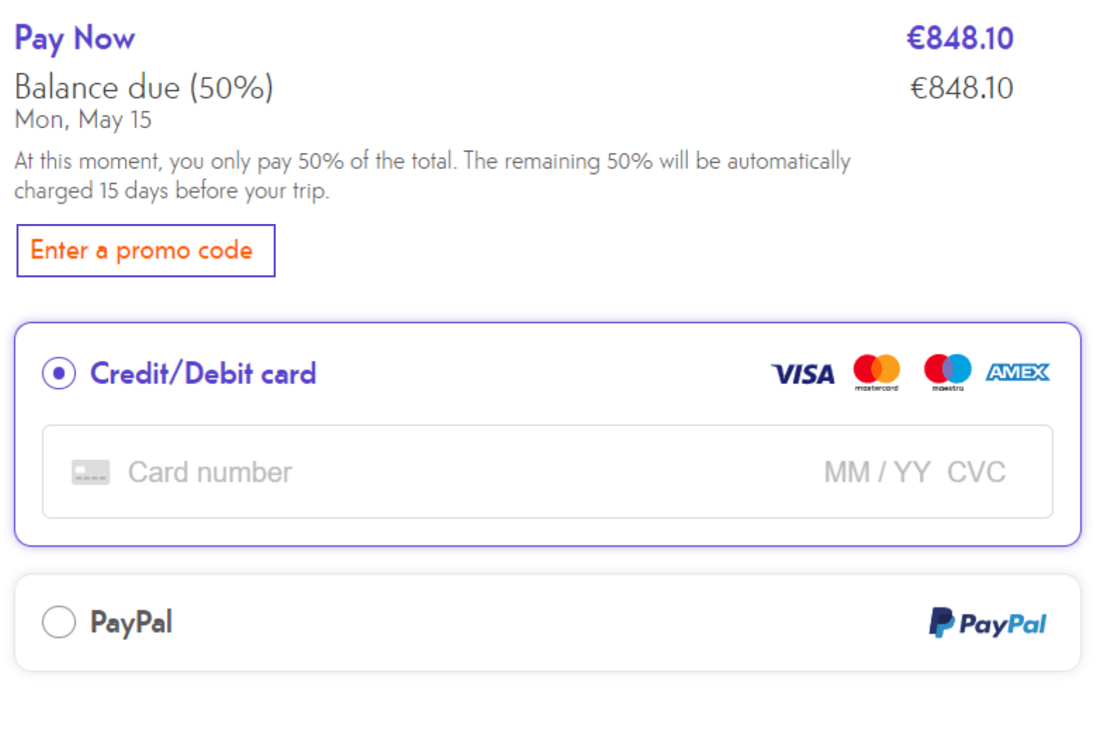 How to use a promo code/ discount code? Indie Campers Help Center