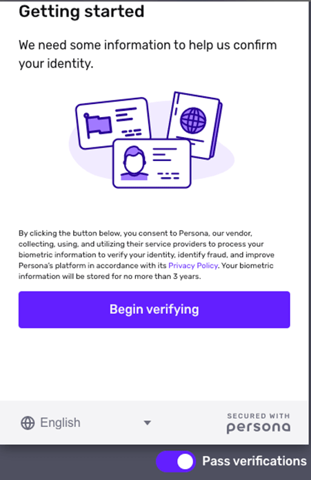 What is Persona verification? And how does it work? – Indie Campers