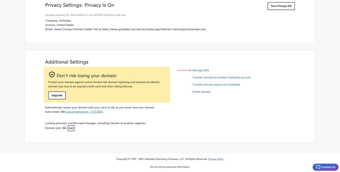 GoDaddy Domain Inksoft