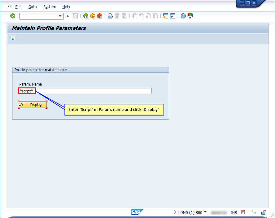 Scripting Error in SAP Process Runner Excel Addin