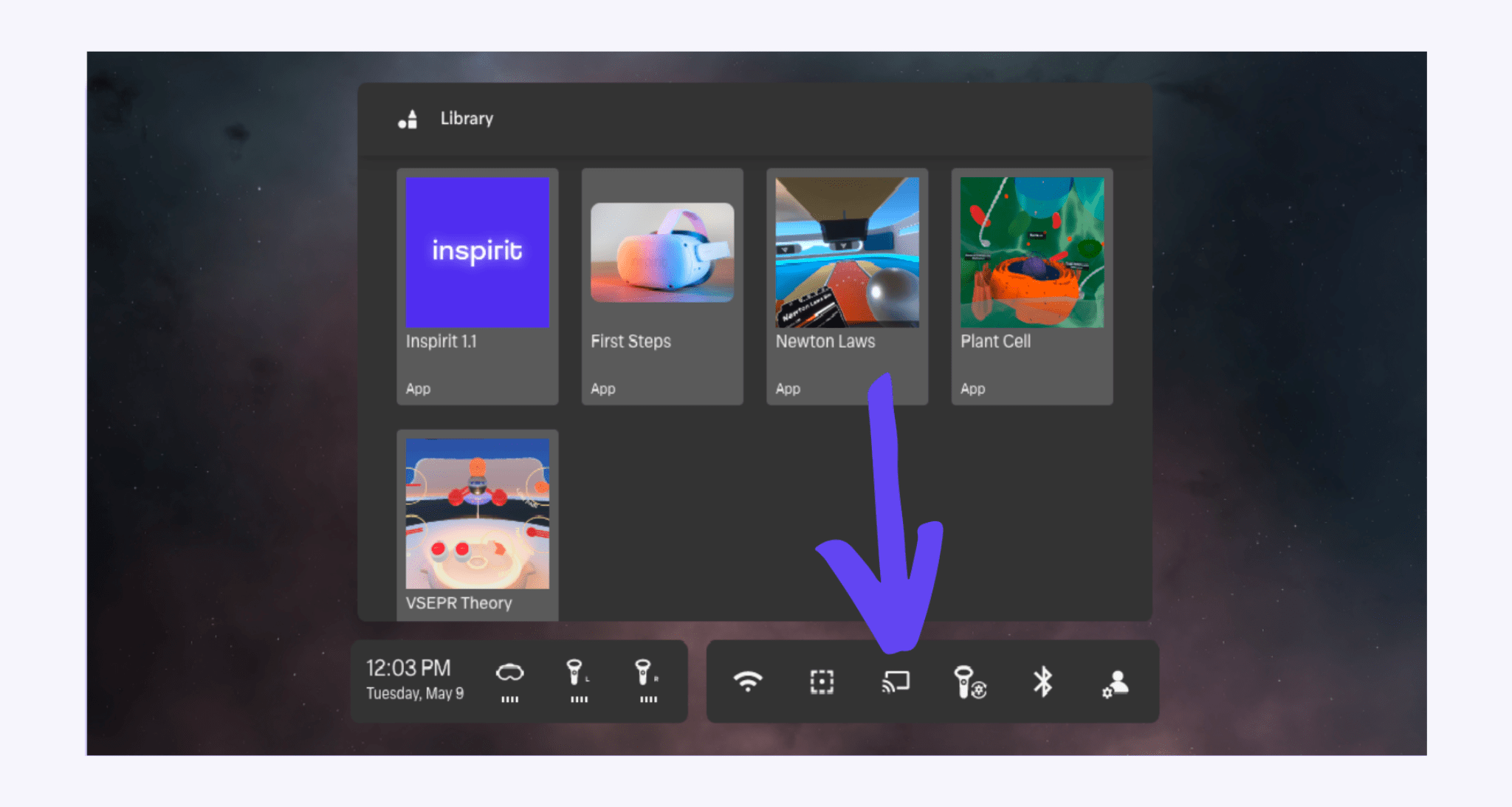 Casting to a Computer with Meta Quest – Inspirit