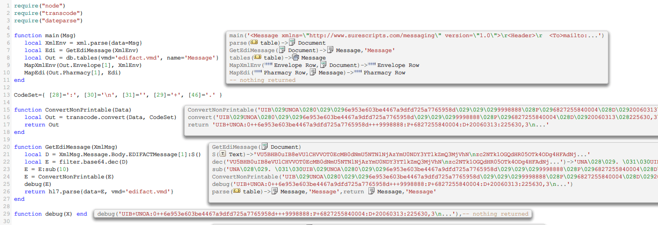EPrescription an example of using XML iNTERFACEWARE Help Center