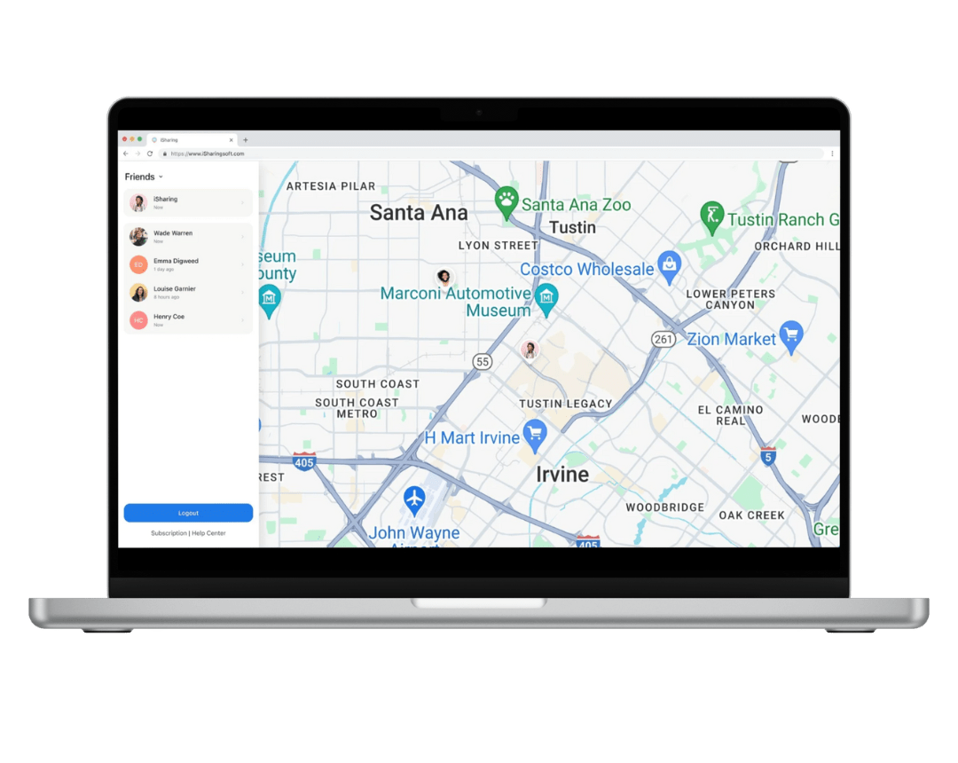 How to find my lost phone iSharing