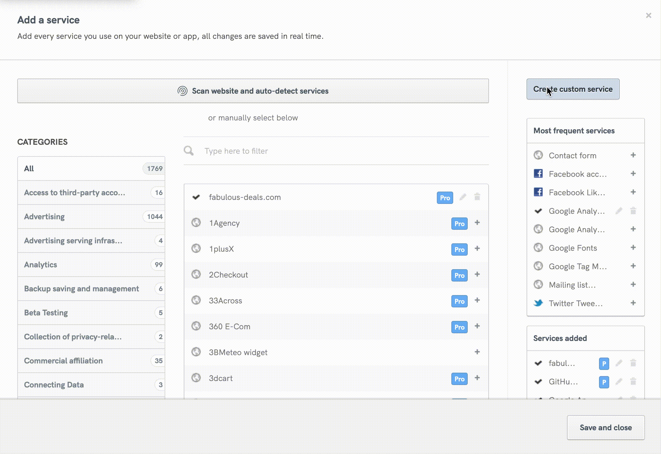 How to Add a Custom Service and Customize to Your Needs