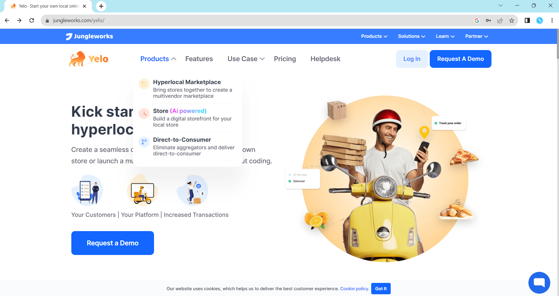 Getting started with Yelo Store AI