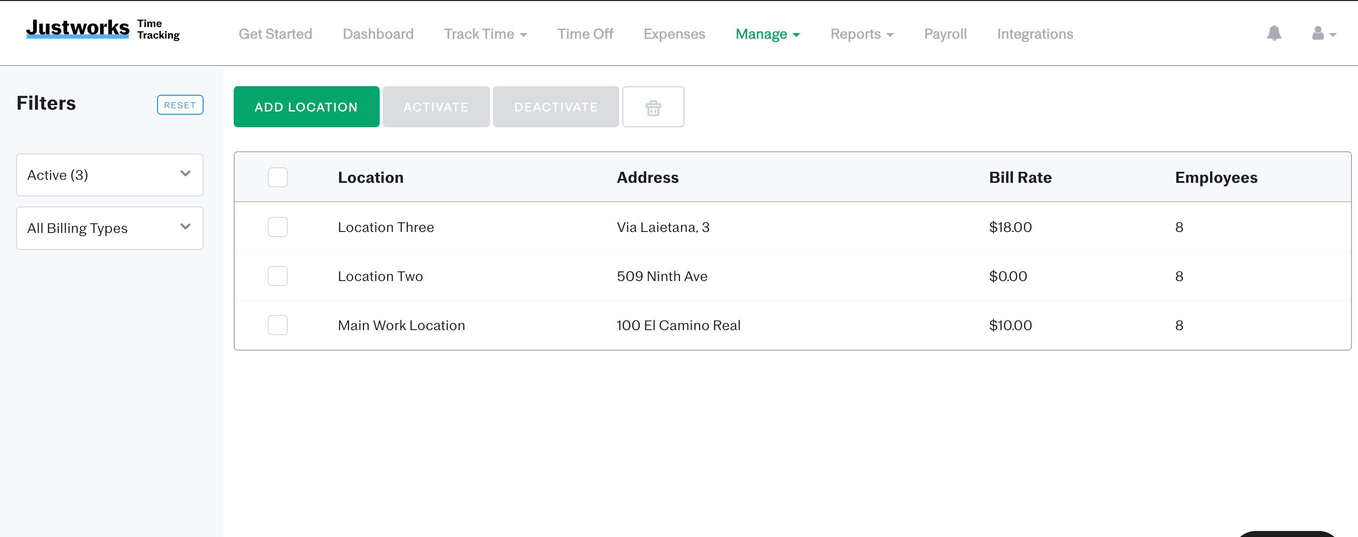 Adding Locations in Justworks Time Tracking Justworks Help Center