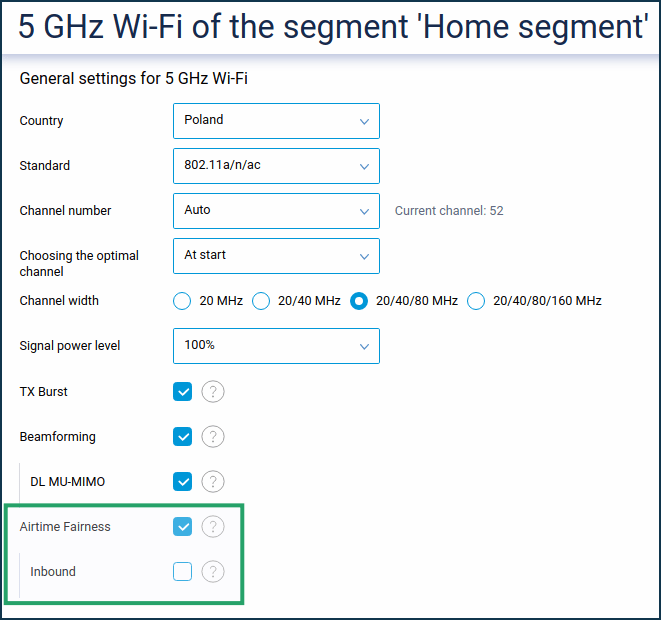 Airtime Fairness – Keenetic