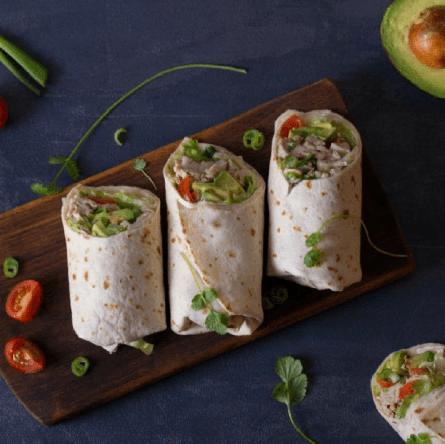 Arriba 90+ imagen receta wrap de pollo desmenuzado Thptletrongtan.edu.vn