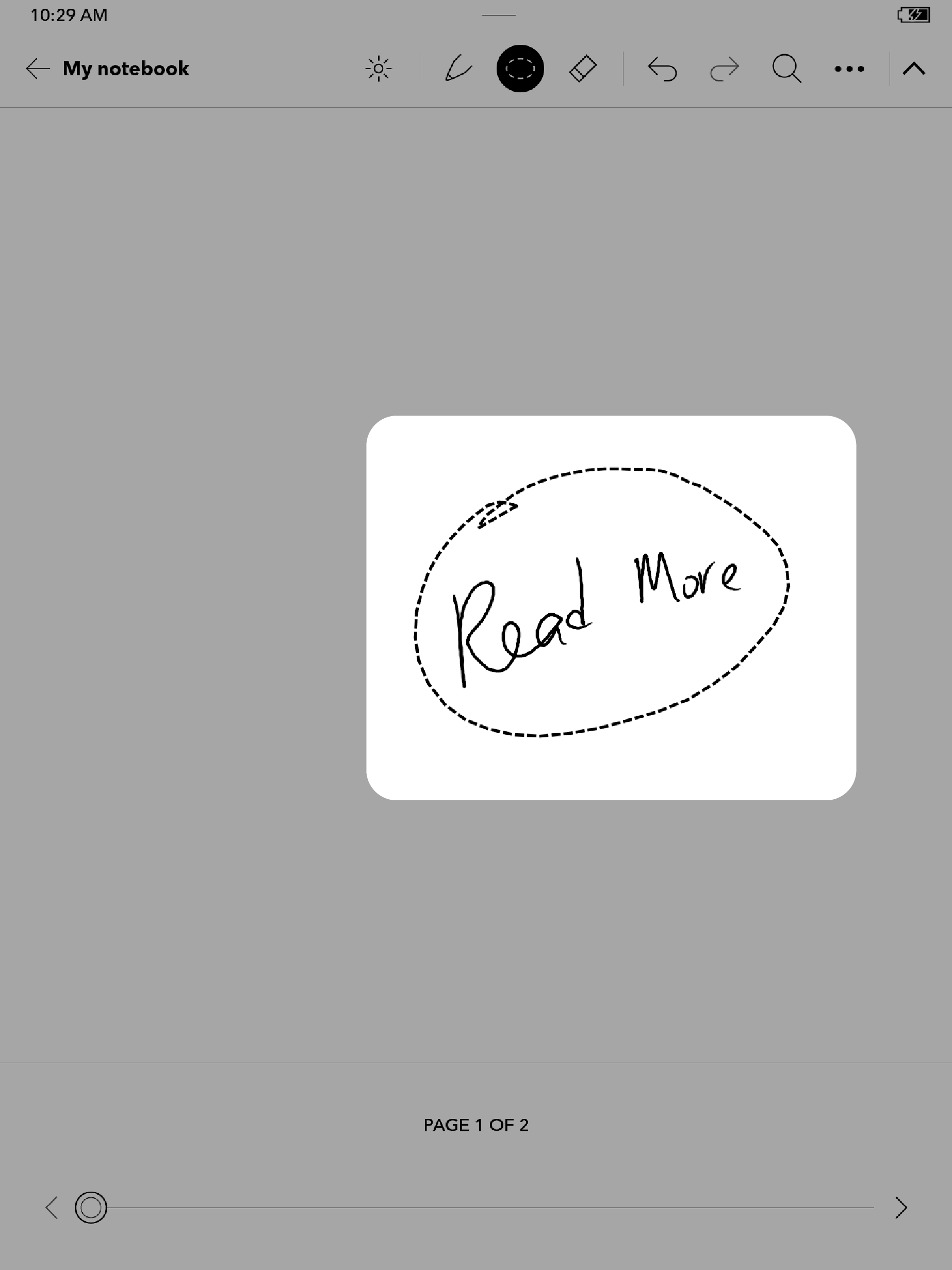 Use your Kobo eReader as a notebook – Rakuten Kobo