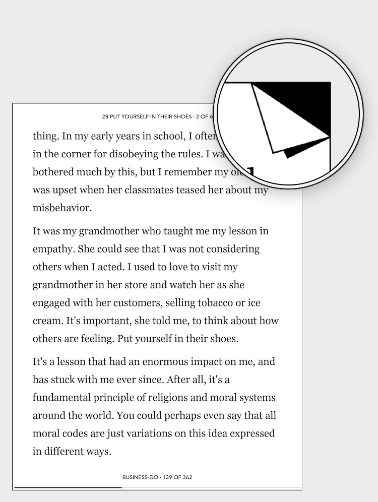 Bookmark a page on your Kobo eReader Rakuten Kobo