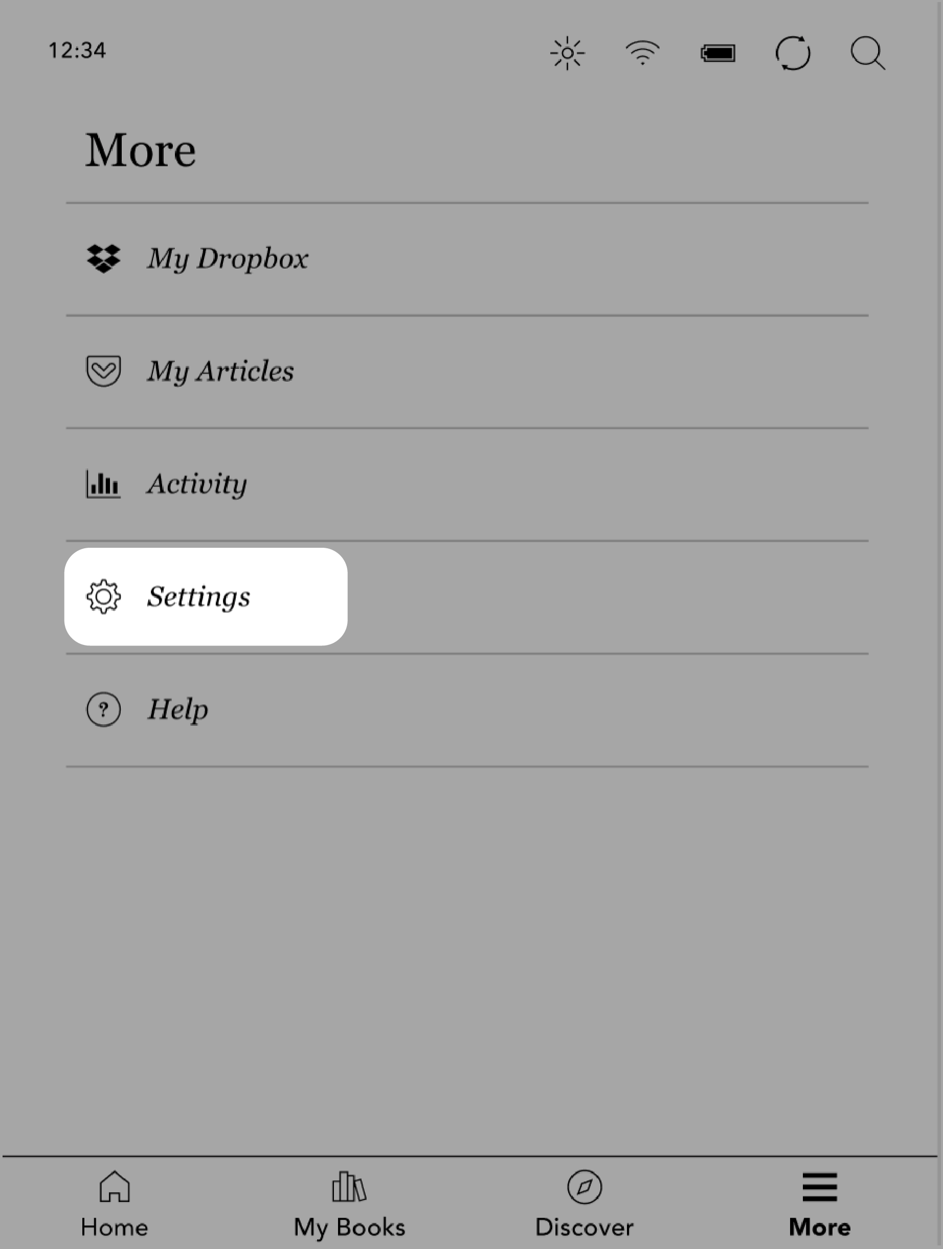 Repair your Kobo account on your Kobo eReader Rakuten Kobo