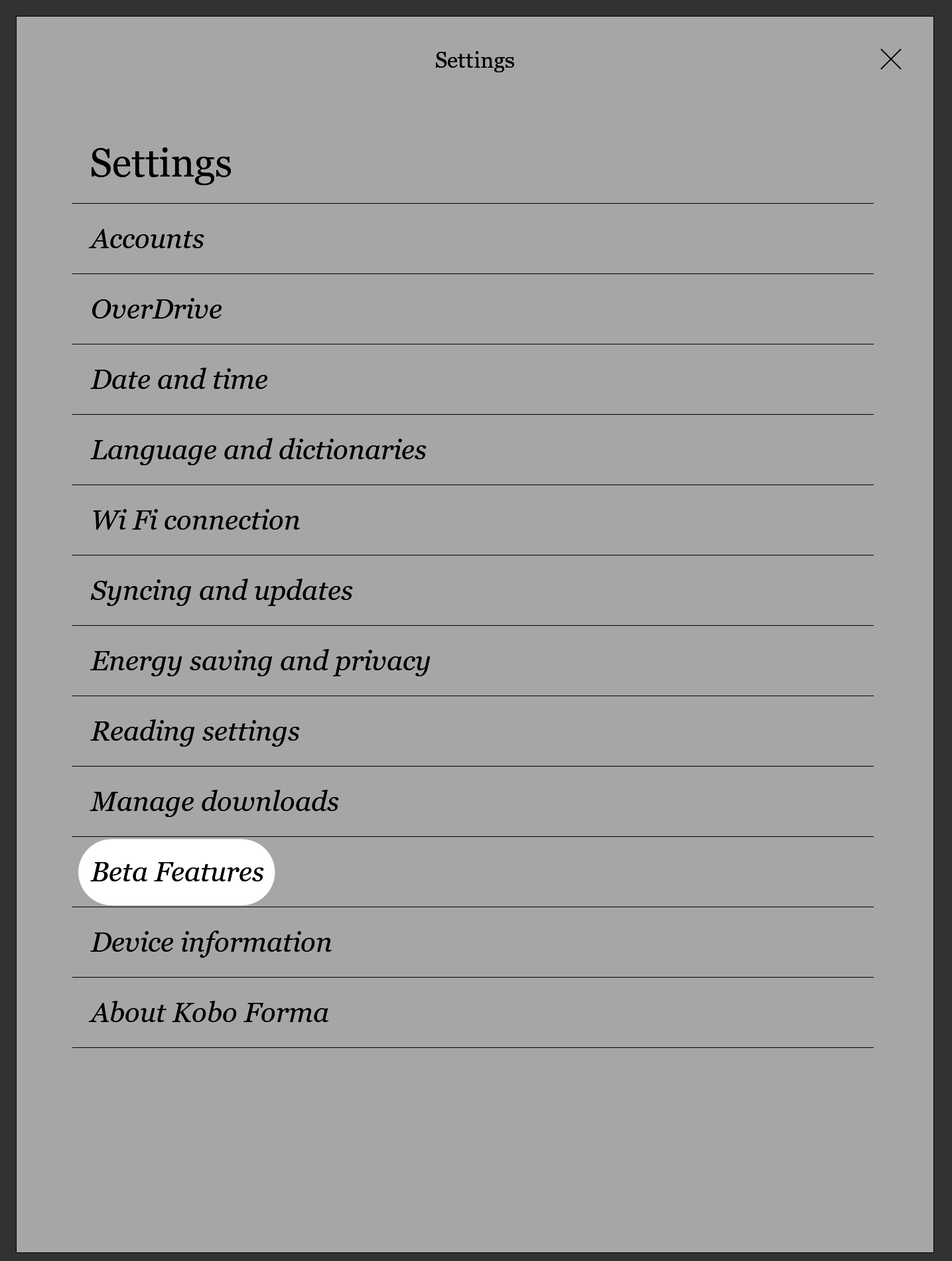 Use Large Print Mode on your Kobo eReader – Rakuten Kobo