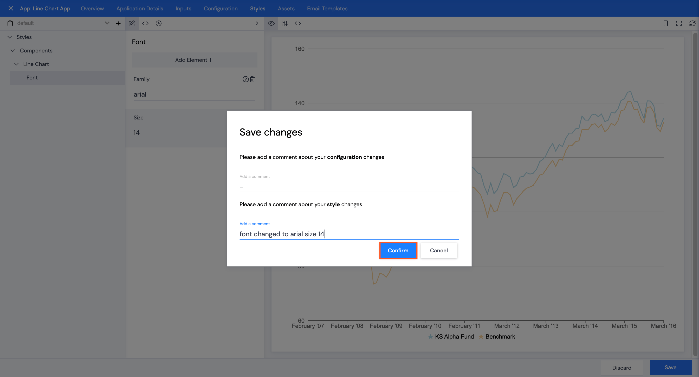 Line Chart App Styles Kurtosys Help
