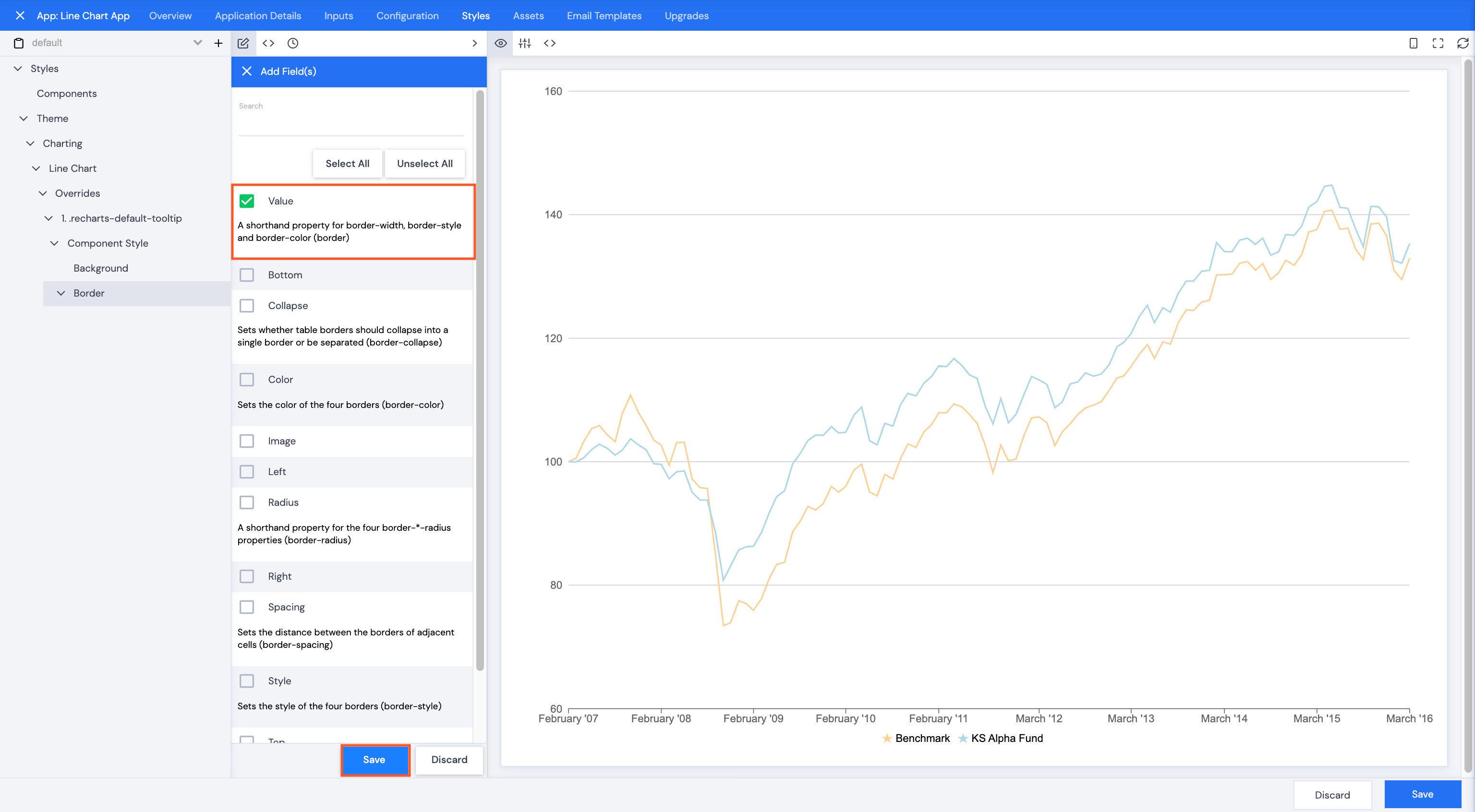 Line Chart App Styles Kurtosys Help