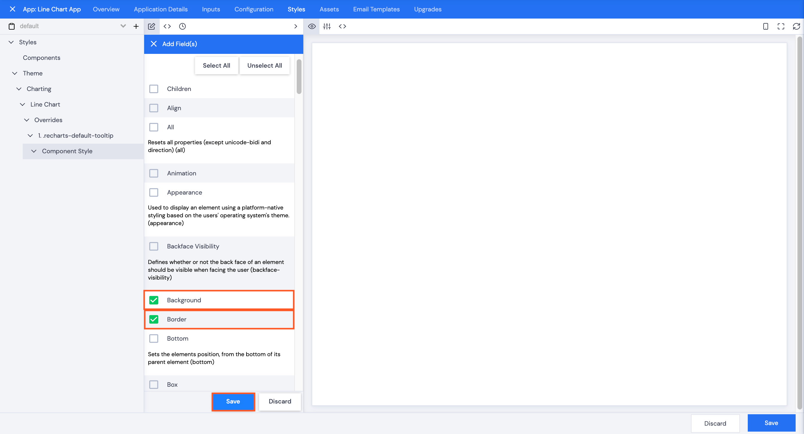 Line Chart App Styles Kurtosys Help