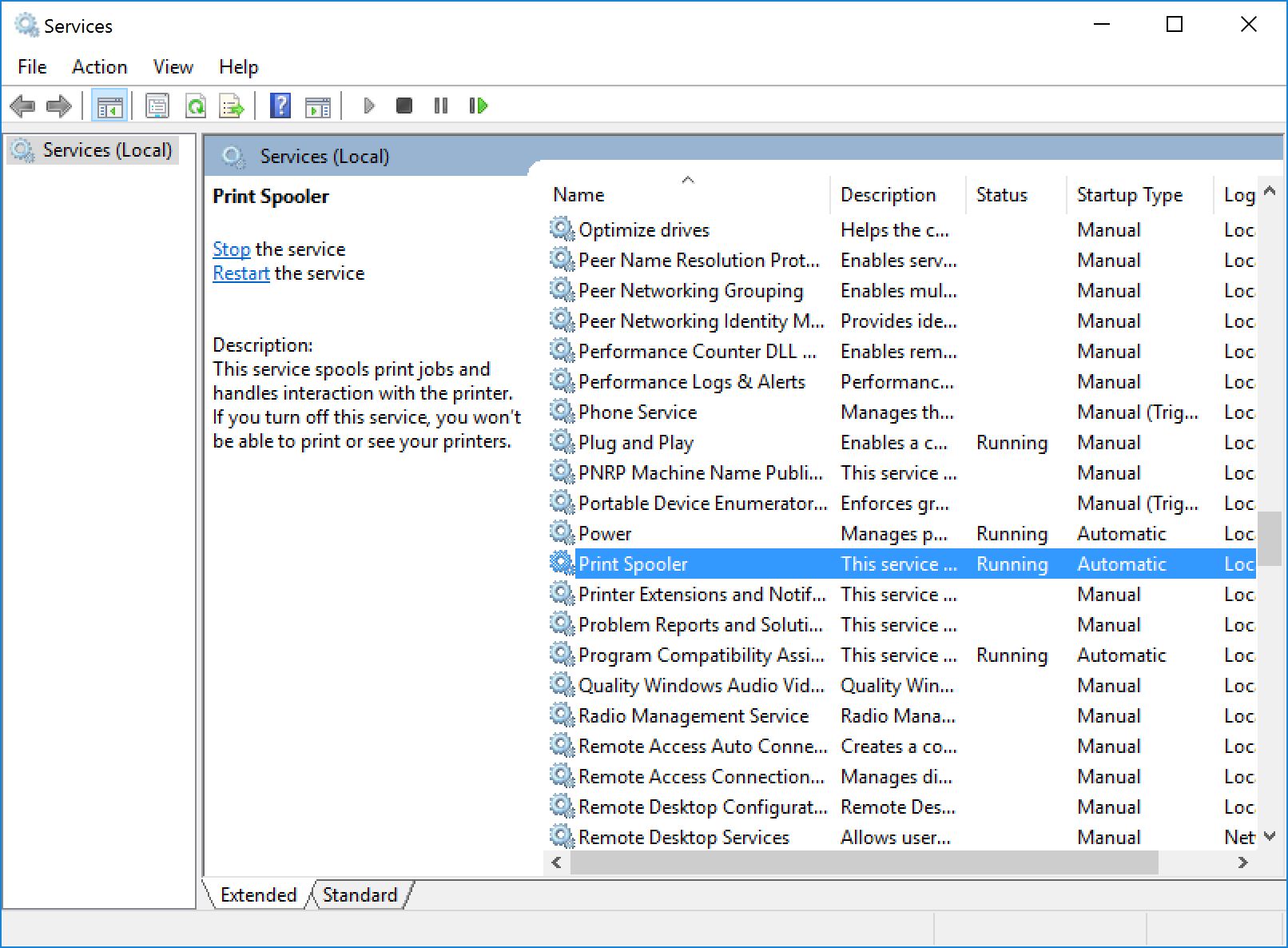 Clear printer jobs stuck in the print queue La Cañada Unified School