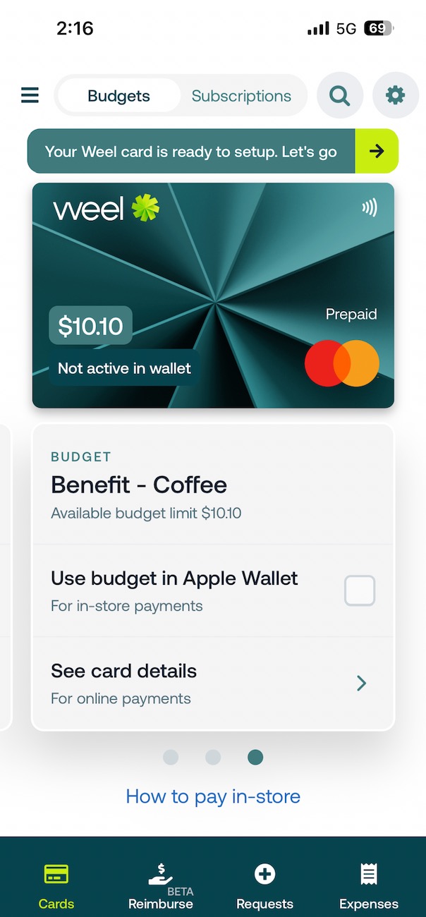 How to add your card to Apple Wallet and Google Pay Weel Help Centre