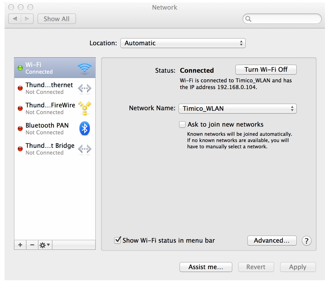 Mac OS X