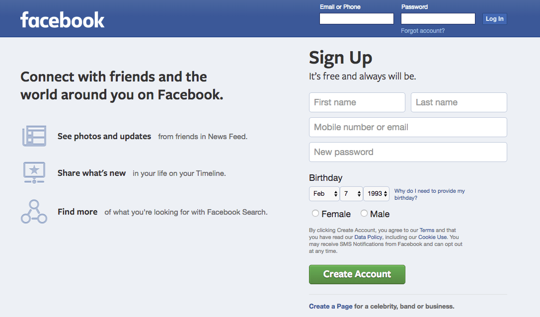 Steps for Writing a Facebook Review