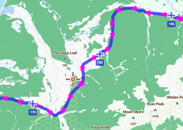 Display distance markers in reverse Locus Map help desk