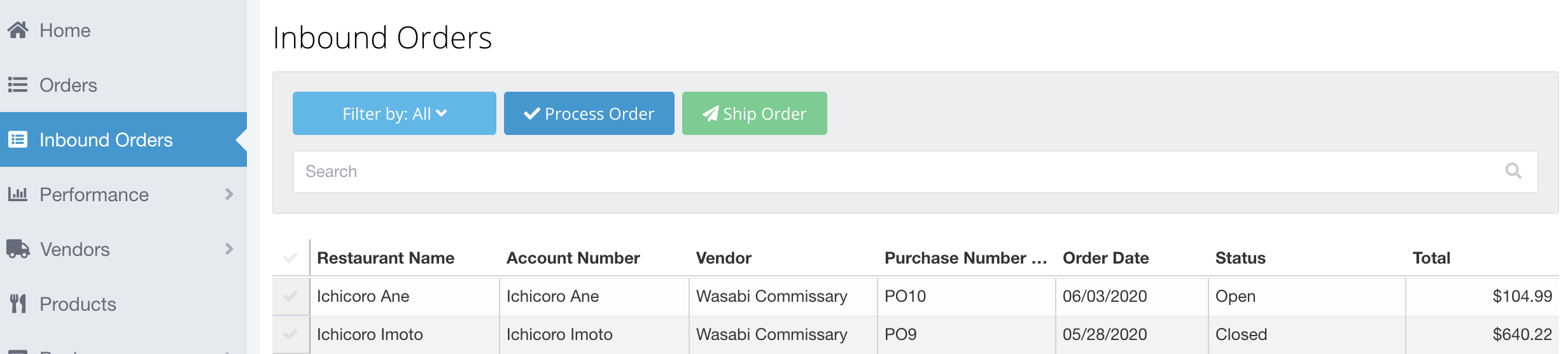 Commissary Kitchens How to Receive, Edit and Process an Order MarginEdge