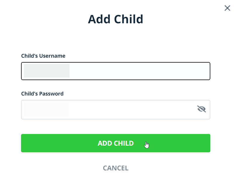 Parent Zone Add another child Matific Help