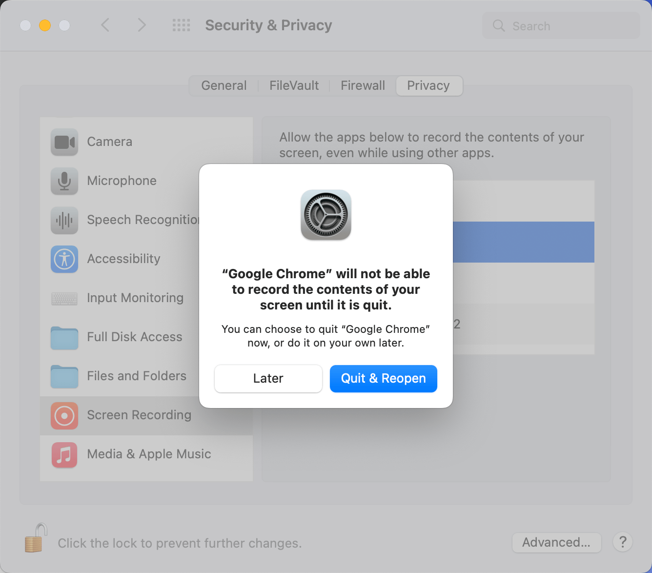 Why can't I record my screen when using Clips in Chrome? Maze Help