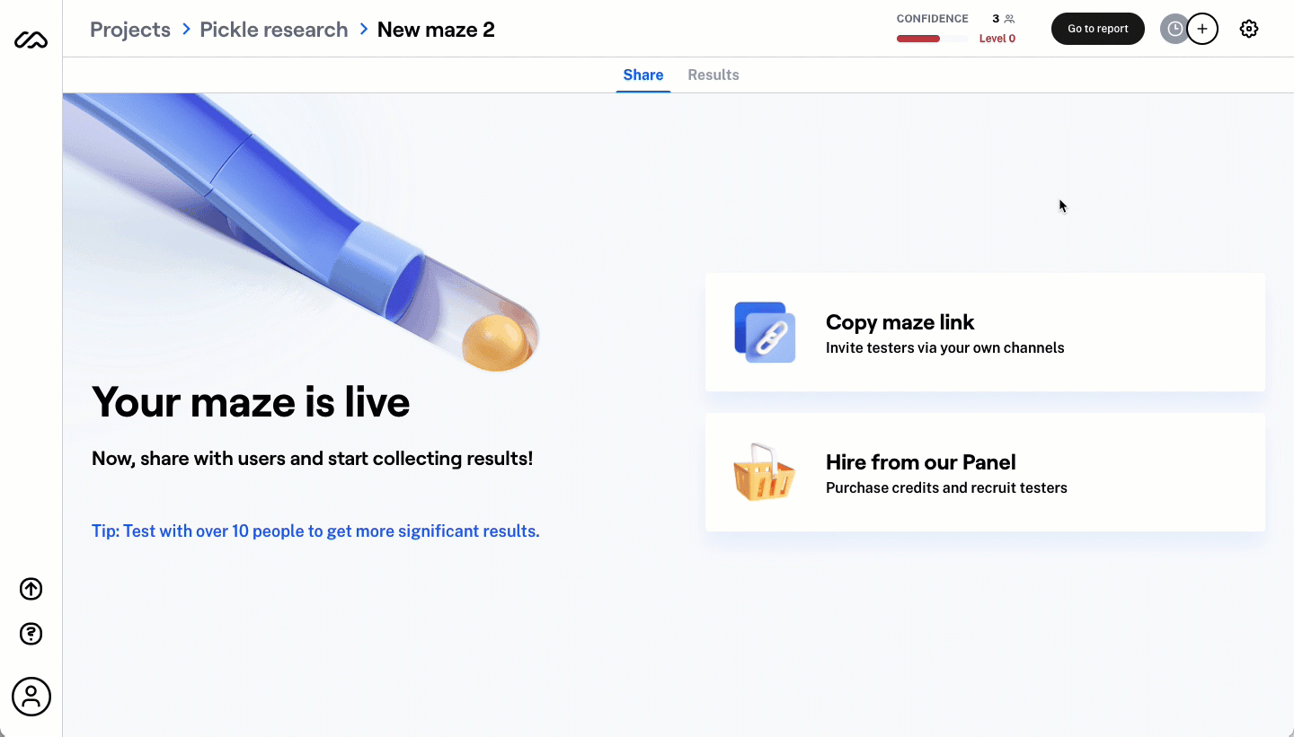 Maze reports Maze Help