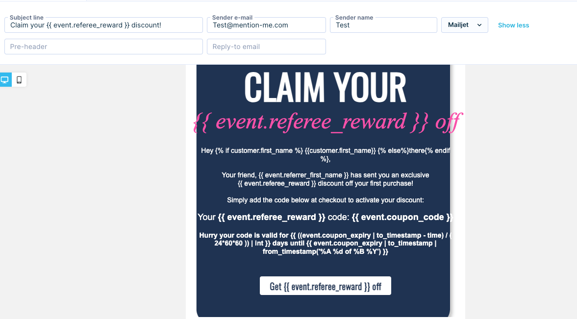 How to create a Coupon Reminder Scenario in Bloomreach (Referee