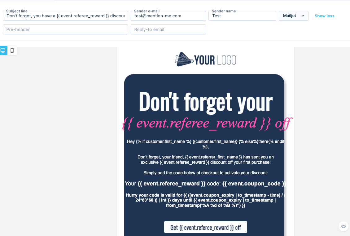 How to create a Coupon Reminder Scenario in Bloomreach (Referee