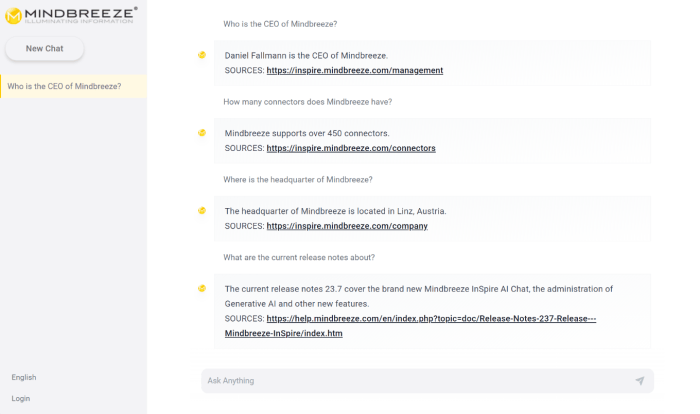 Mindbreeze is Recognized again on KMWorld's Top 100 Companies