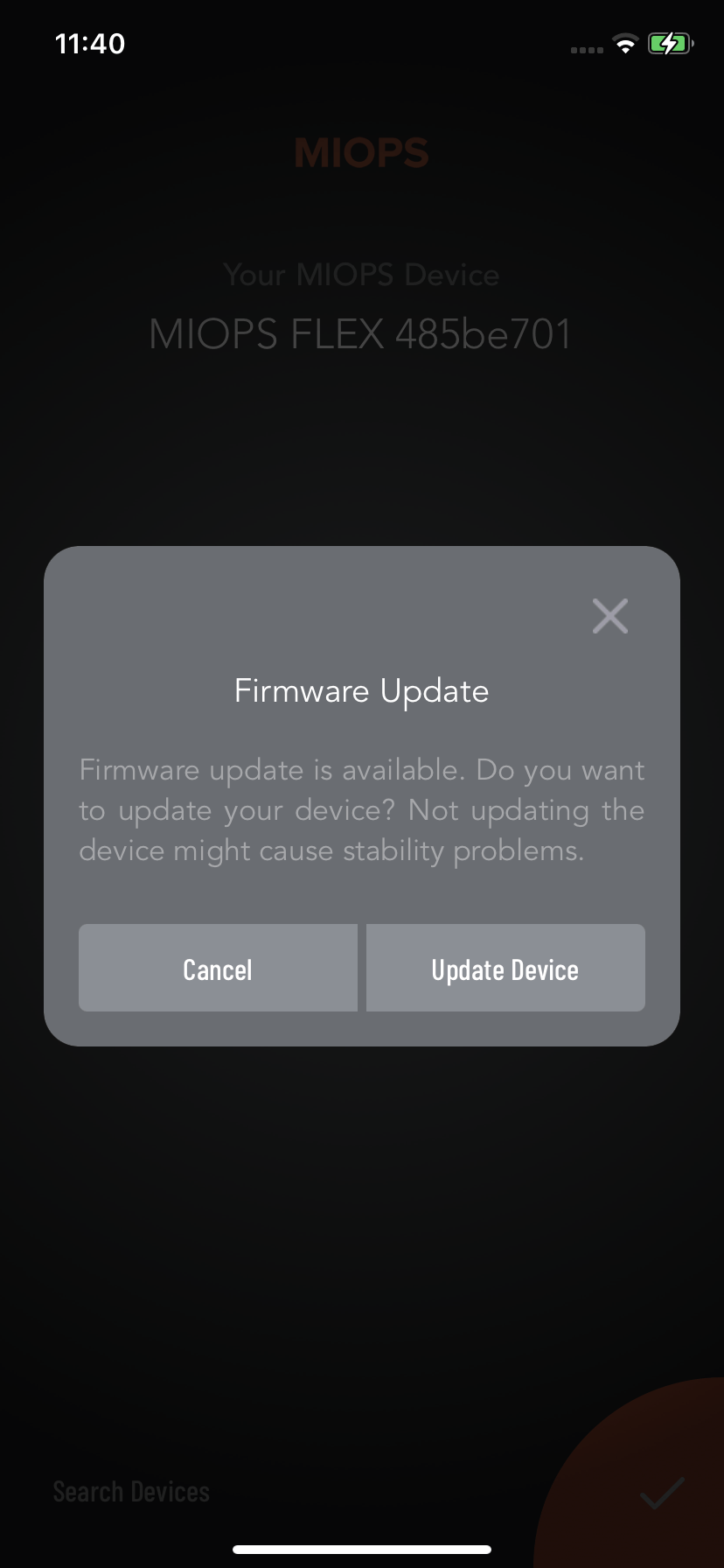 Firmware Upgrade for Flex – MIOPS SUPPORT