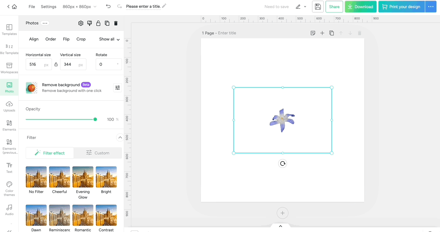 Background Eraser Use Guide Help center MiriCanvas