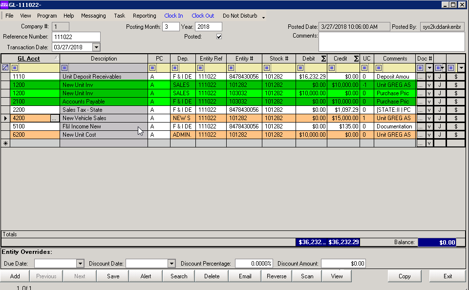 Consignment Units Motility Software Solutions