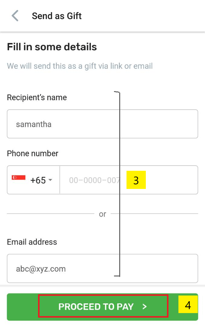 How do I gift an eCard? Fave