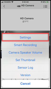 Panasonic - How to change the indoor HD camera's Login password.