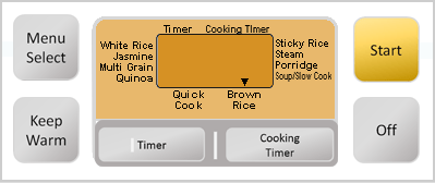 Panasonic - How to cook Rice - Rice Cooker.