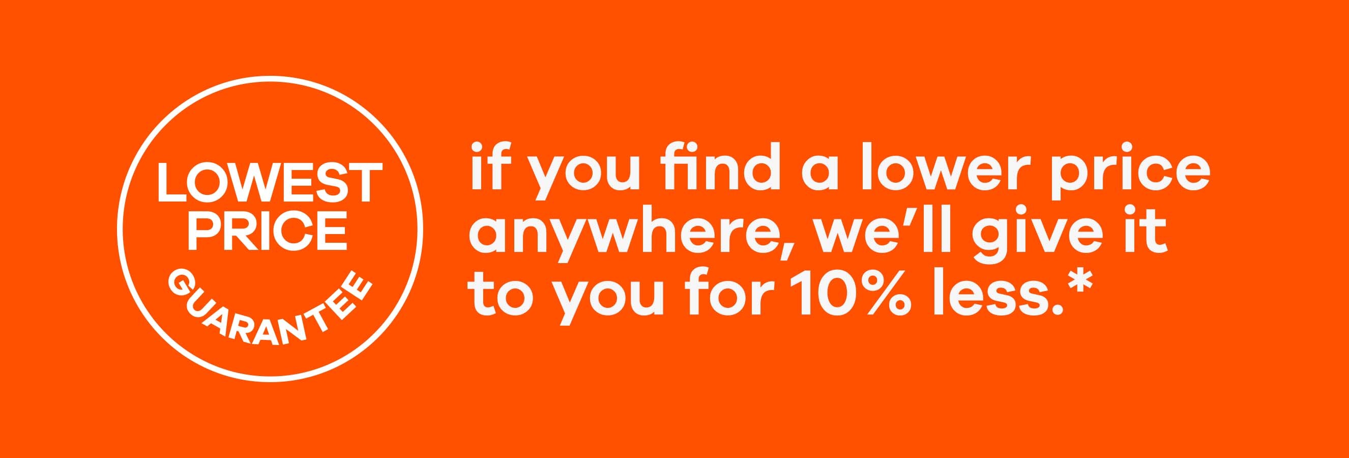 Price Beat Guarantee Home