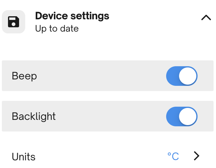 How to change the settings on the NC° Thermometer Gen2 – Customer