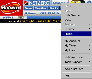Netzero Support Getting Started Changing Your Password From The