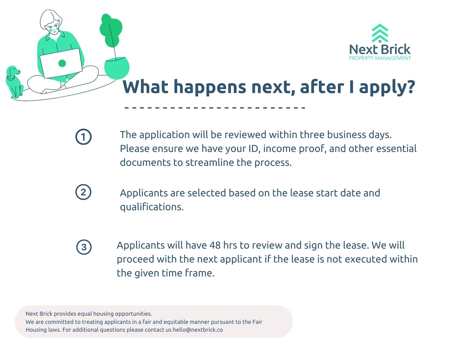 Leasing Process Prospect Next Brick Property Management