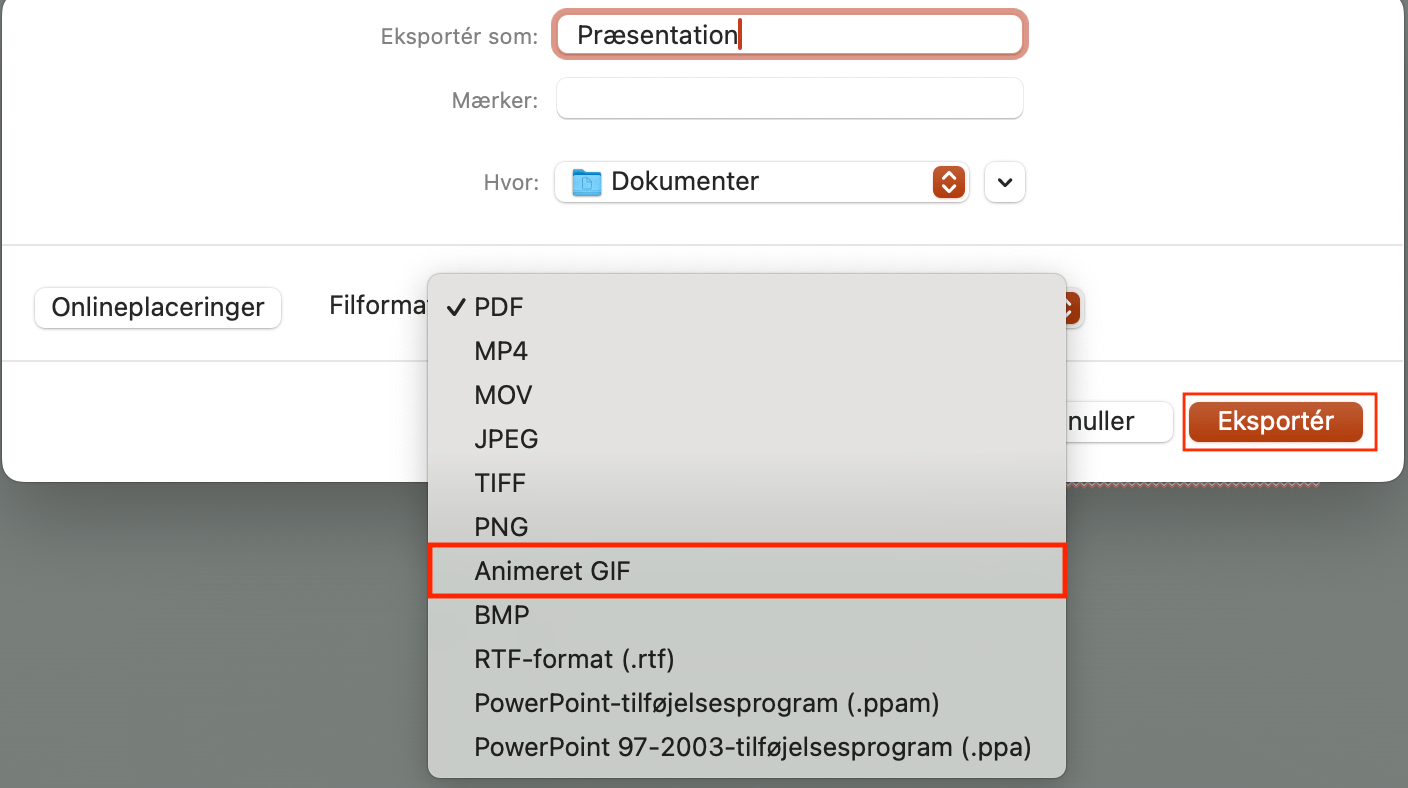 How to Display PowerPoint Slides as a GIF in QPlay