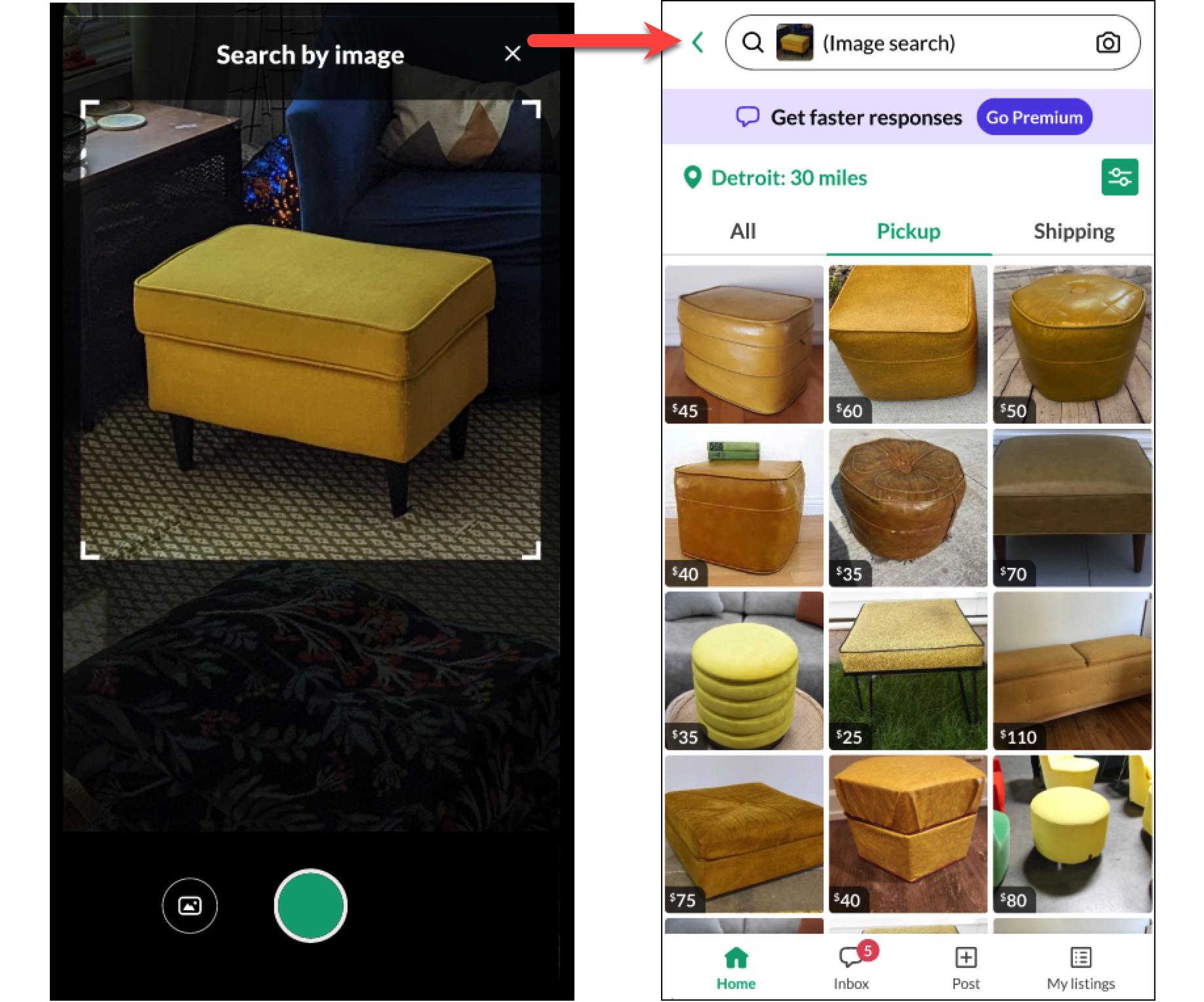 How to search for items OfferUp Support