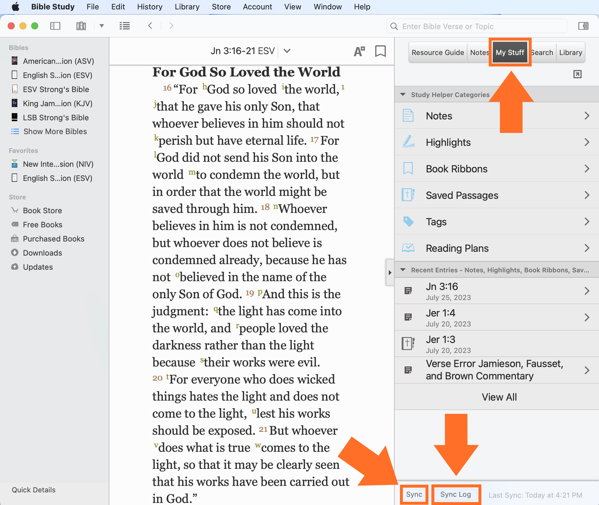 Mac 6.14.8 Troubleshooting and Support Olive Tree