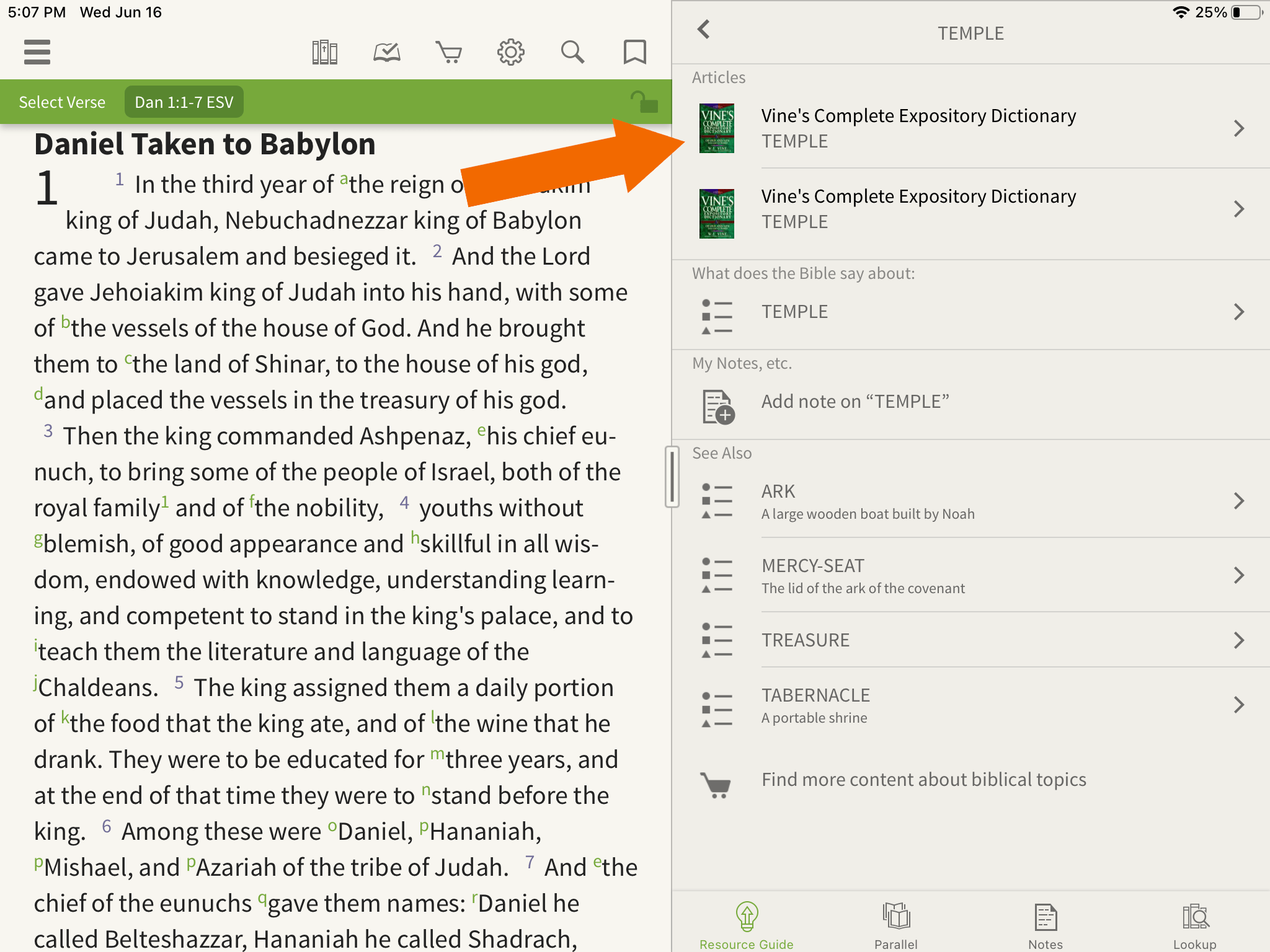 How To Vine's Complete Expository Dictionary Olive Tree