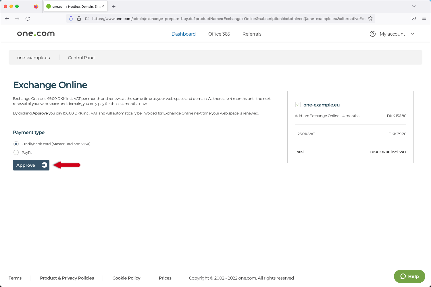 Cómo puedo crear una cuenta de Exchange? – Asistencia | one.com