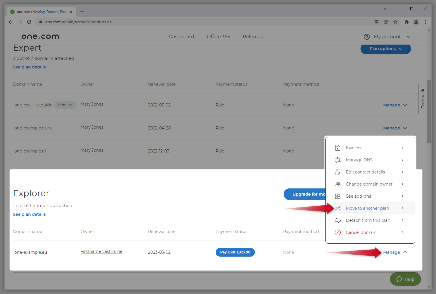 New Domain Extensions 2023 How Do I Attach A Domain To A Hosting Plan? – Support | One.com