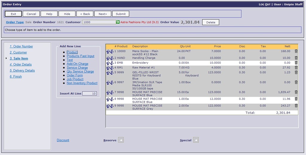 Order Entry UI and Performance Improvements Help for Online Advantage