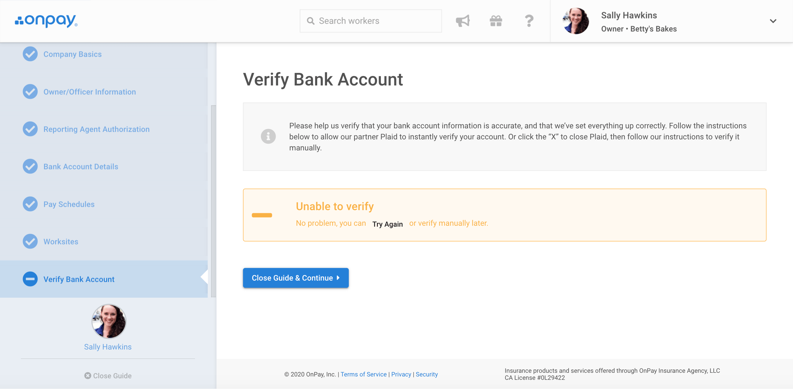 Verifying Your Bank Account Help Center
