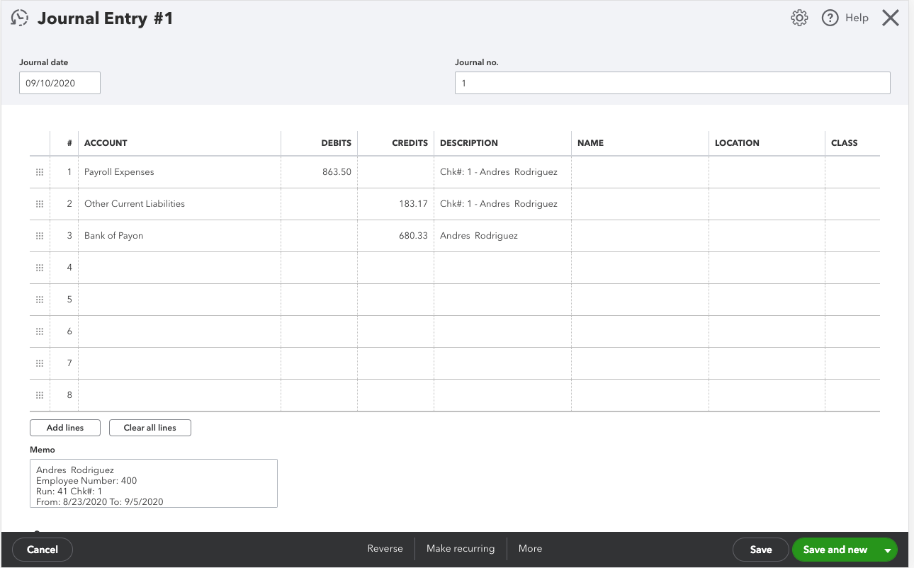 QuickBooks export Summary vs. Detail Help Center Home